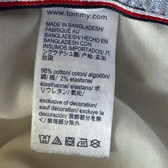 Tommy Hilfiger Men’s Pull-On Drawstring Chino Pants Navy Blue XL Preppy Casual - Picture 6 of 9